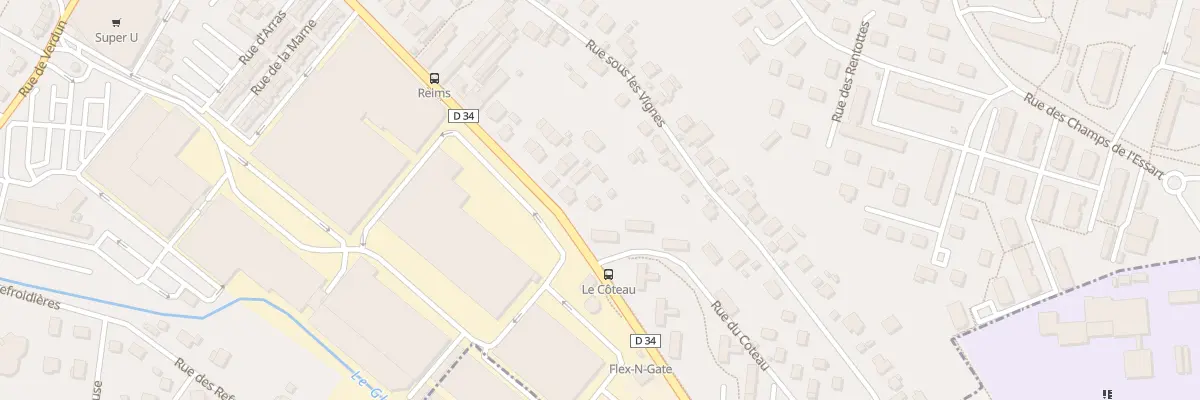 Plan du 111 Rue de Seloncourt à Audincourt