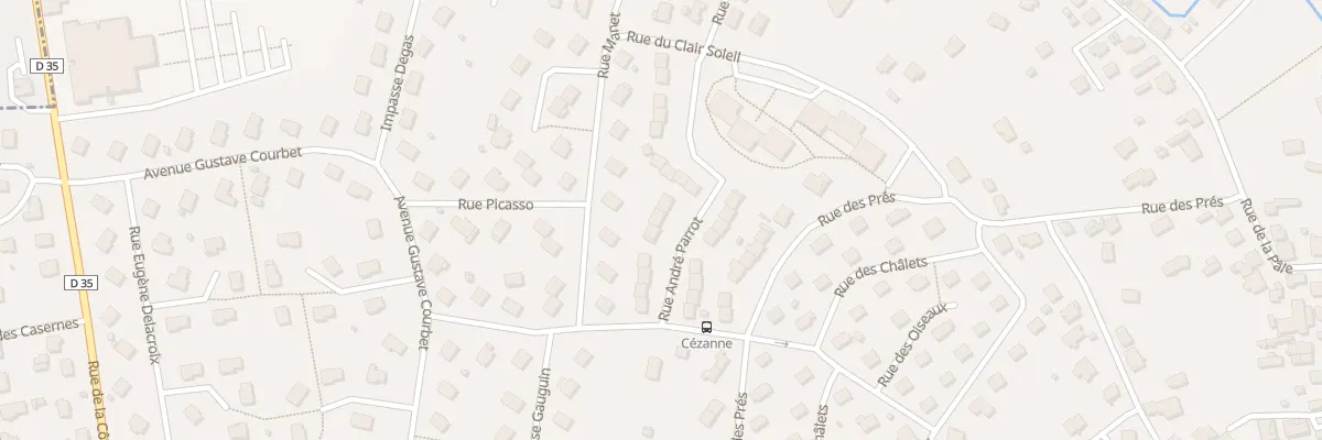 Plan du 11 Rue André Parrot à Seloncourt
