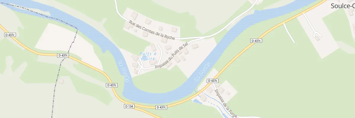Plan du 5 Imp du Puits de Sel à Soulce-Cernay