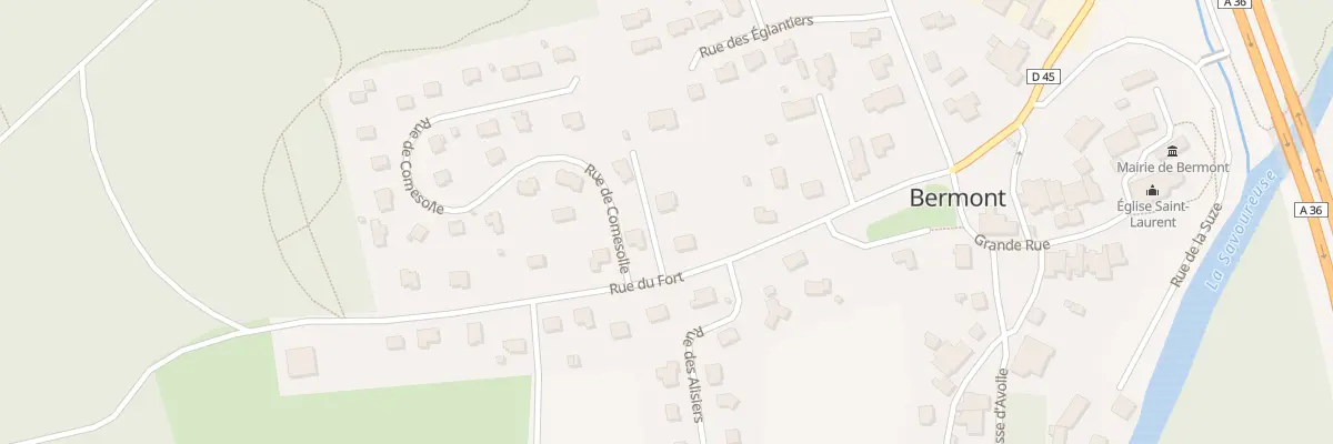 Plan du 18B Rue du Fort à Bermont