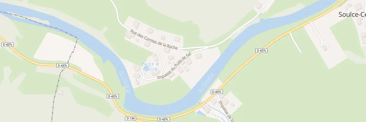 Plan du 3 Imp du Puits de Sel à Soulce-Cernay