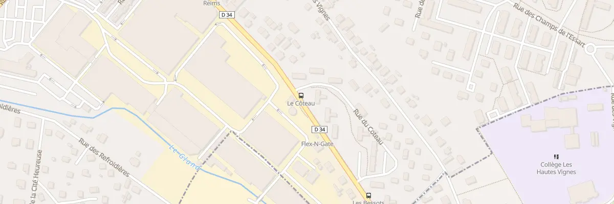 Plan du 113 Rue de Seloncourt à Audincourt