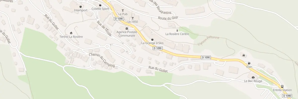 Plan du 571 Rte du Col du Petit St Bernard à Montvalezan