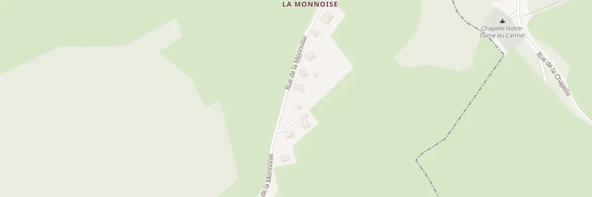 Plan du 5040 Les Rochettes à Thiébouhans