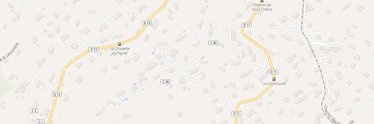 Plan du 206 Che du Gros Chene Vc 40 au Tignet