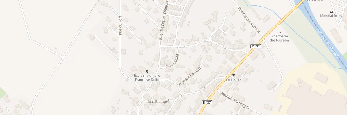 Plan du 2 Rue Dubail à Châtenois-les-Forges