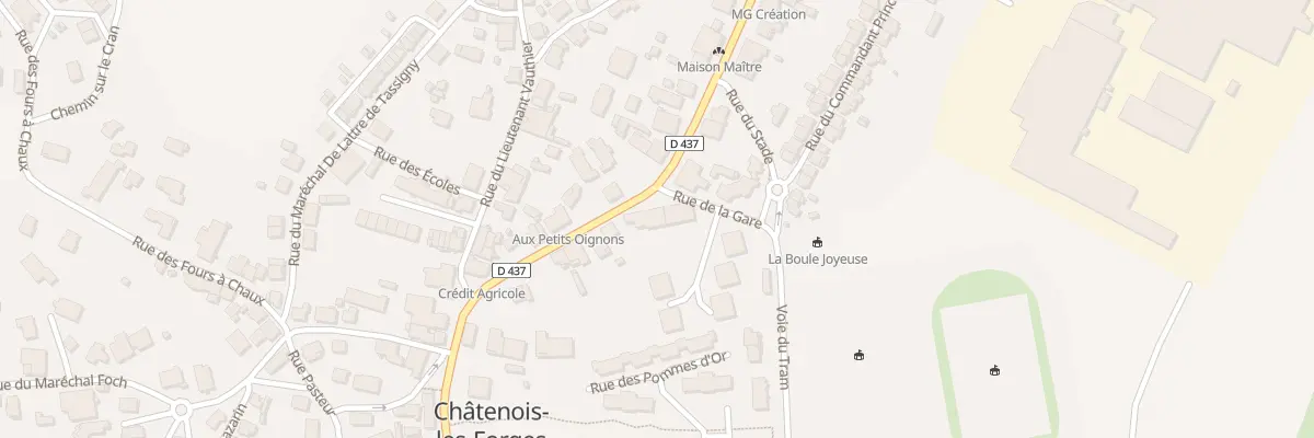Plan du 49B Rue du Général de Gaulle à Châtenois-les-Forges