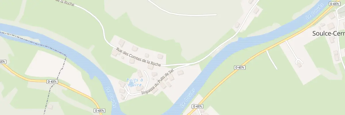 Plan du 5048 A la Saunerie à Soulce-Cernay