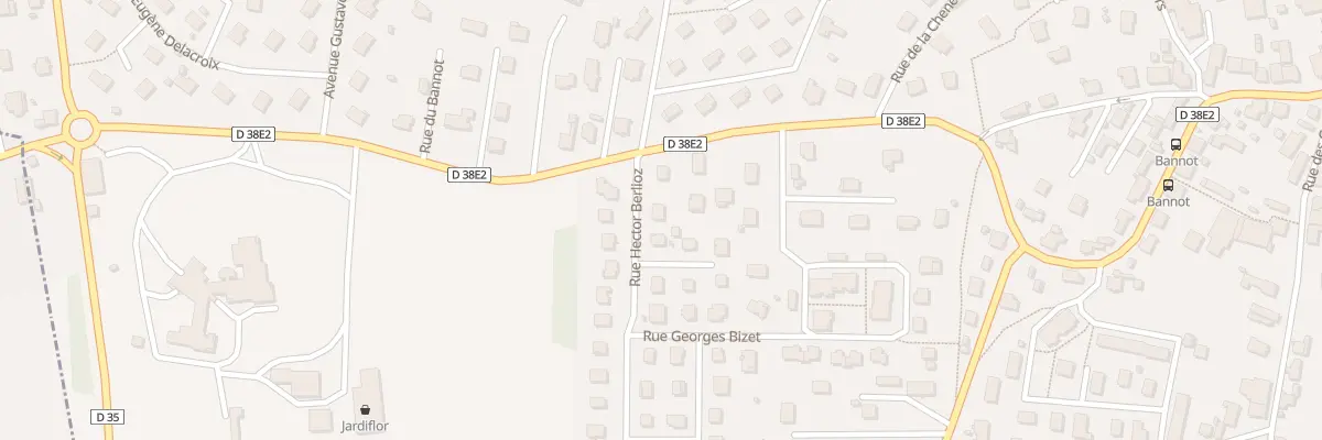 Plan du 5 Rue Hector Berlioz à Seloncourt