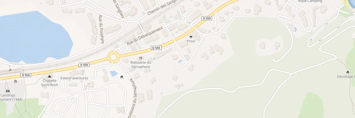 Plan du 1260A Bd 36 E Di du Texas à Saint-Raphaël