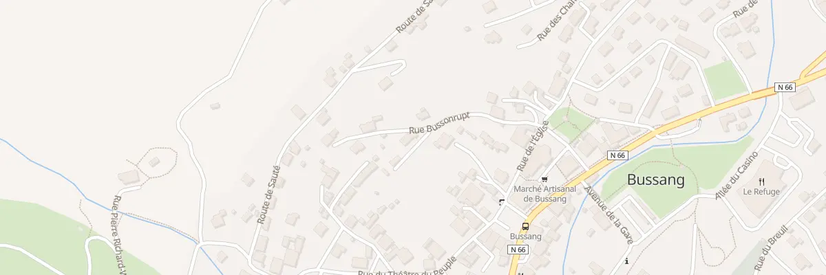 Plan du 5 Rue Bussonrupt à Bussang