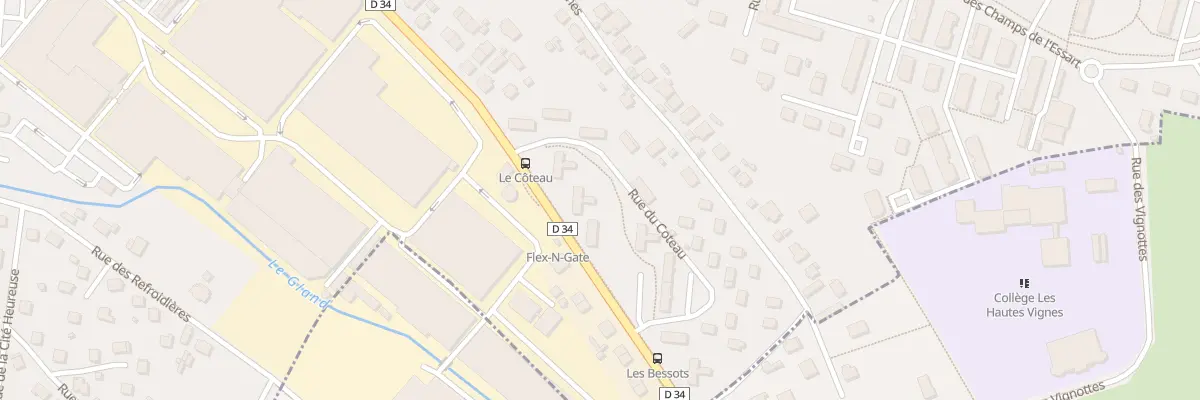 Plan du 115 Rue de Seloncourt à Audincourt