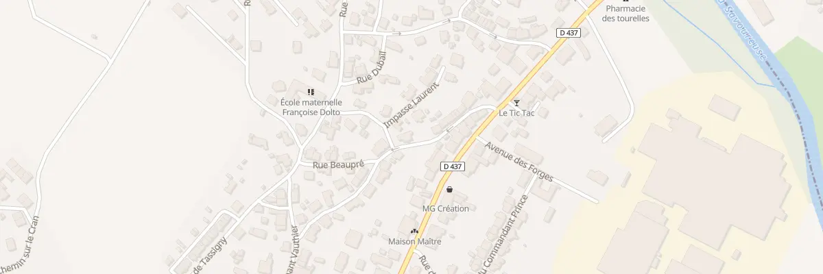 Plan du 26 Rue du Gen Courtot à Châtenois-les-Forges