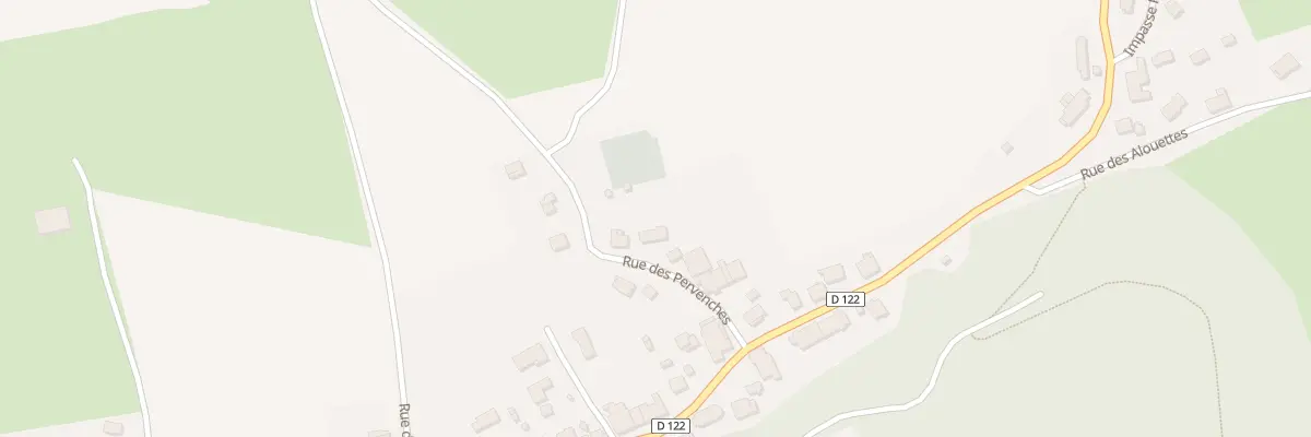 Plan du 4 Rue des Pervenches à Roches-lès-Blamont