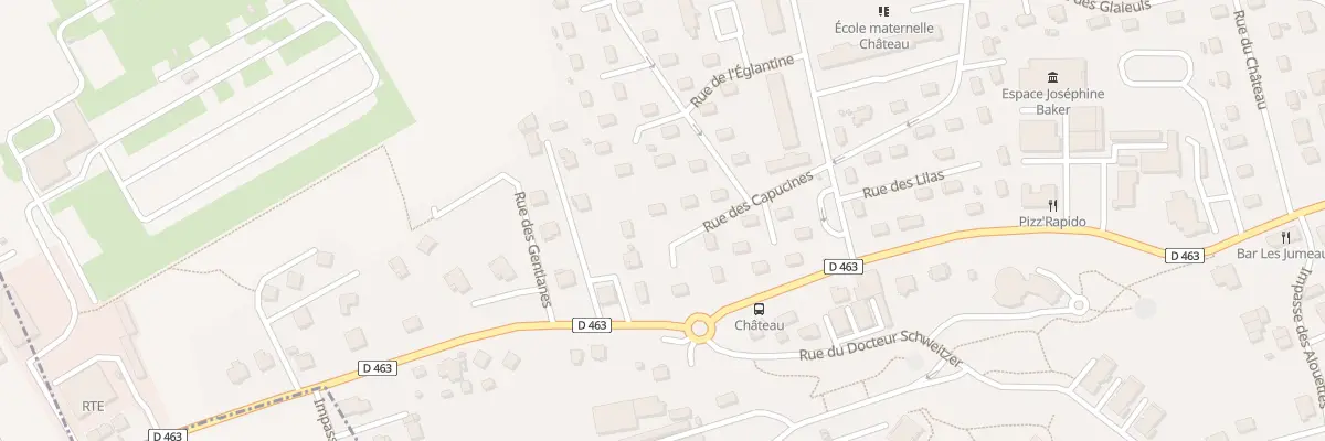 Plan du 6 Rue des Capucines à Battenans-Varin