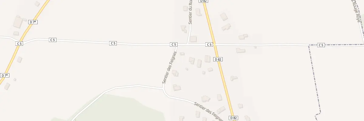 Plan du 340 Sen des Feignes à Nompatelize