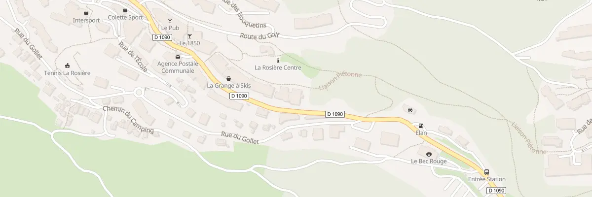 Plan du 468 Rte du Col du Petit St Bernard à Montvalezan