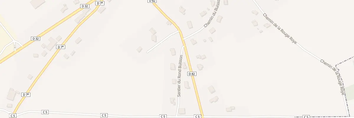 Plan du 42 Sen du Rond Buisson à Nompatelize