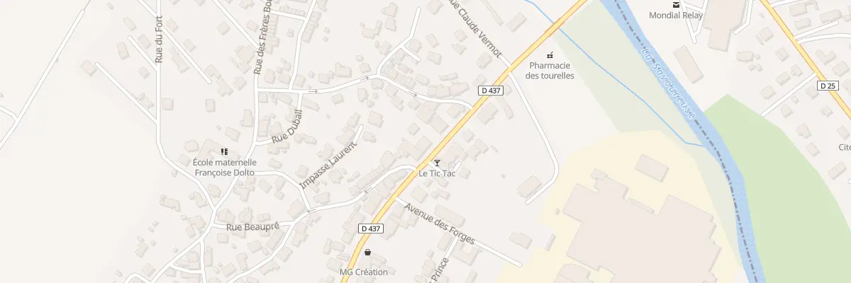 Plan du 18 Rue du Général de Gaulle à Châtenois-les-Forges