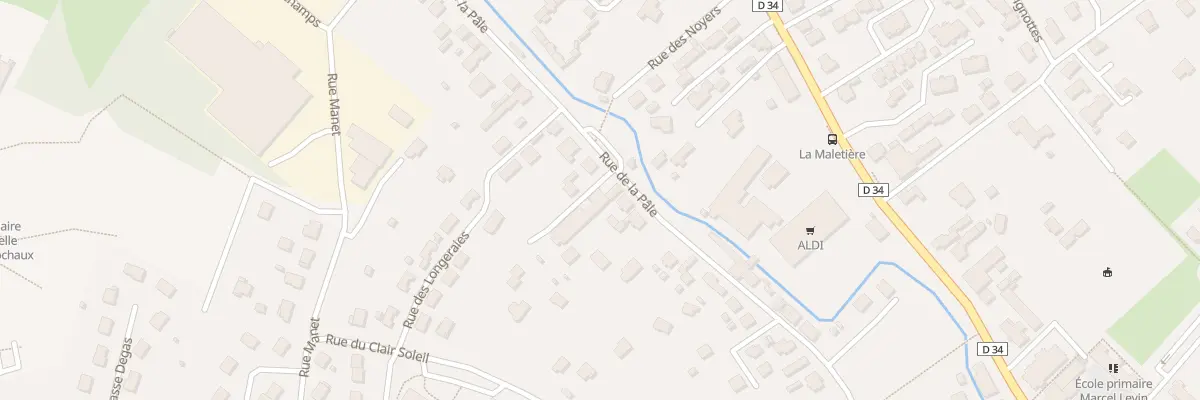 Plan du 53C Rue de la Pâle à Seloncourt
