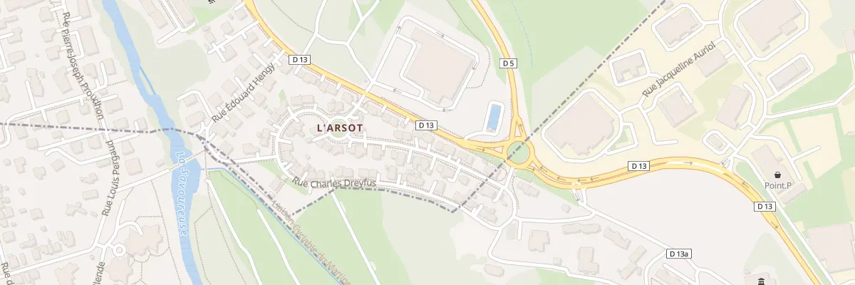 Plan du 20 Rue du Martinet à Valdoie