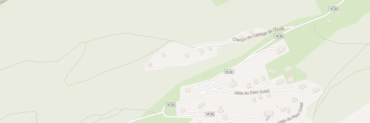 Plan du 3 Che du Captage de l’Ecole à Cornimont