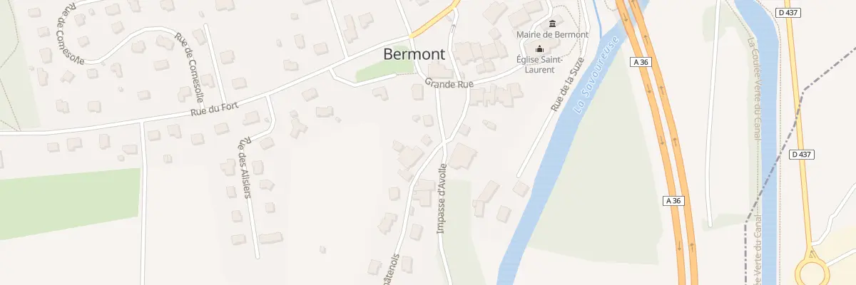 Plan du 6 Rue de Châtenois à Bermont
