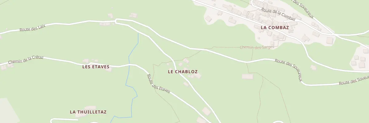 Plan du 714 Rte des Soveureux à Montvalezan