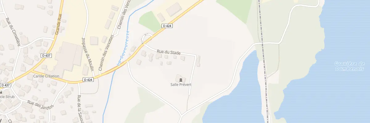 Plan du 12 Rue du Stade à Nommay