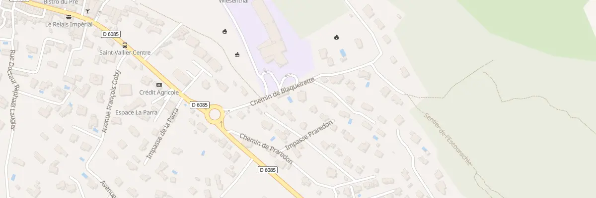 Plan du 2 Che de Blaqueirette à Saint-Vallier-de-Thiey