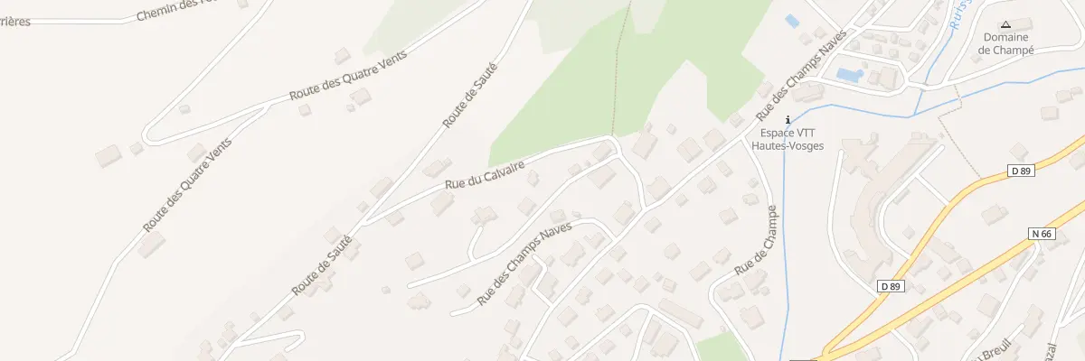 Plan du 11 Rue du Calvaire à Bussang