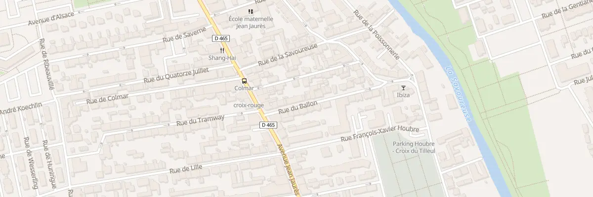 Plan du 22 Rue du Ballon à Belfort