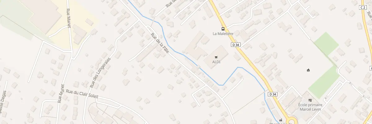 Plan du 30 Rue de la Pâle à Seloncourt