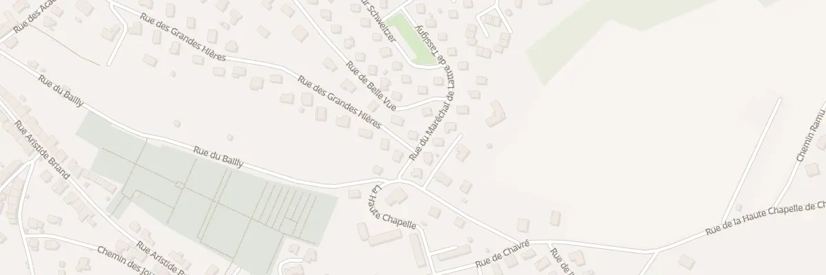 Plan du 19 Rue des Grandes Hières à Raon-l’Étape