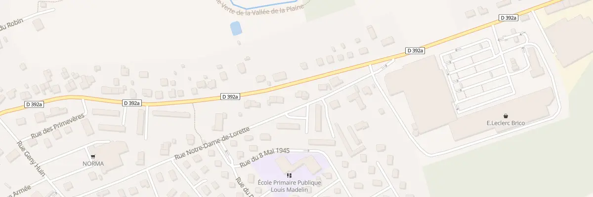 Plan du 34 Av du 21eme Bcp à Raon-l’Étape
