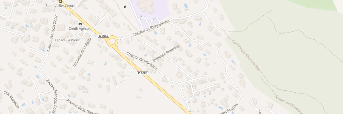 Plan du 41 Che Vert à Saint-Vallier-de-Thiey