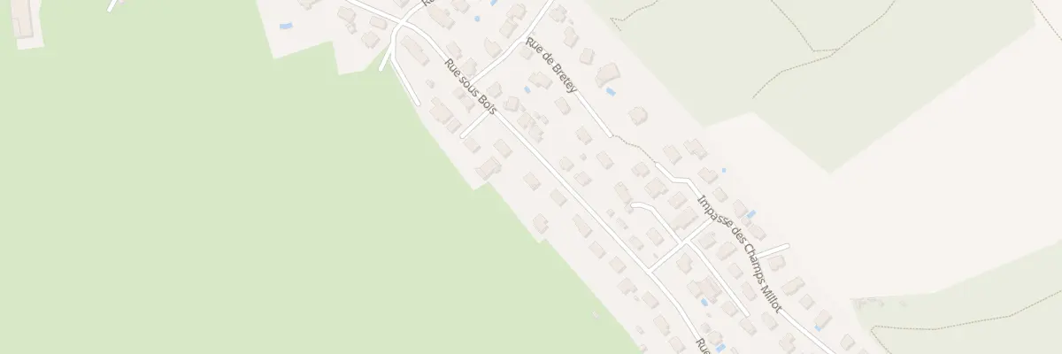 Plan du 36 Rue sous Bois à Taillecourt