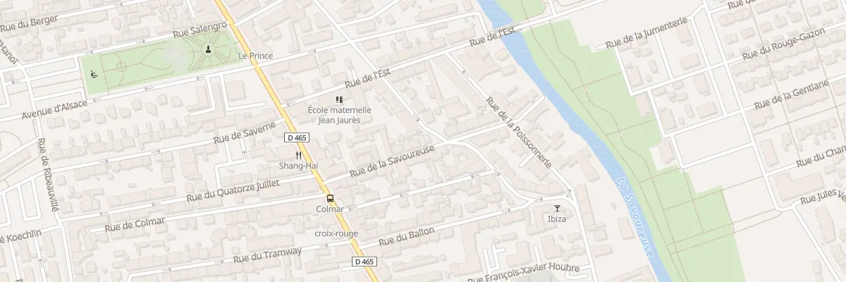 Plan du 12B Rue de la Savoureuse à Belfort