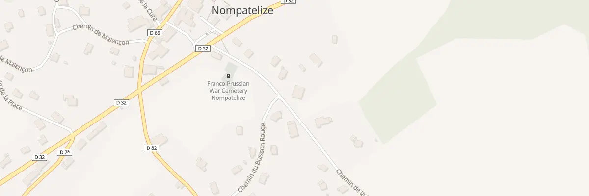 Plan du 241 Che de la Rouge Roye à Nompatelize