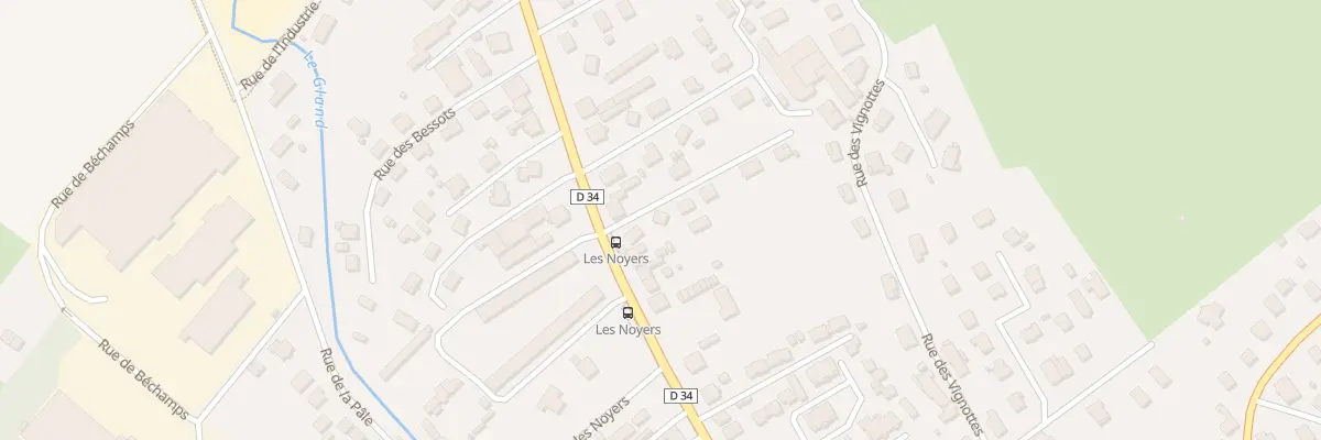 Plan du 56 Imp du Canal Fourchey à Seloncourt
