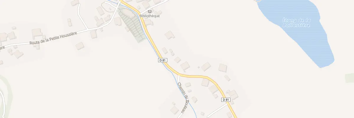 Plan du 231 Rte de la Grande Houssiere à La Houssière