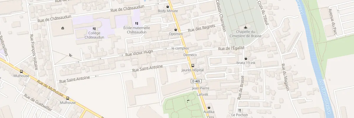 Plan du 4 Rue Saint-Antoine à Belfort