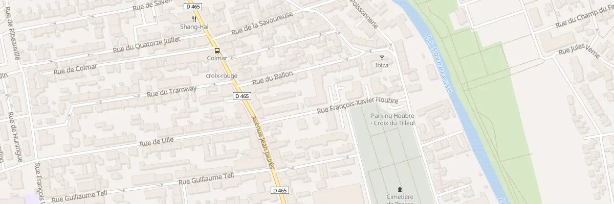 Plan du 8 Rue de l’Adjoint Houbre à Belfort