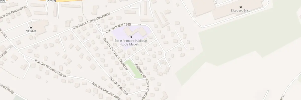 Plan du 10 Rue du Maréchal Juin à Raon-l’Étape