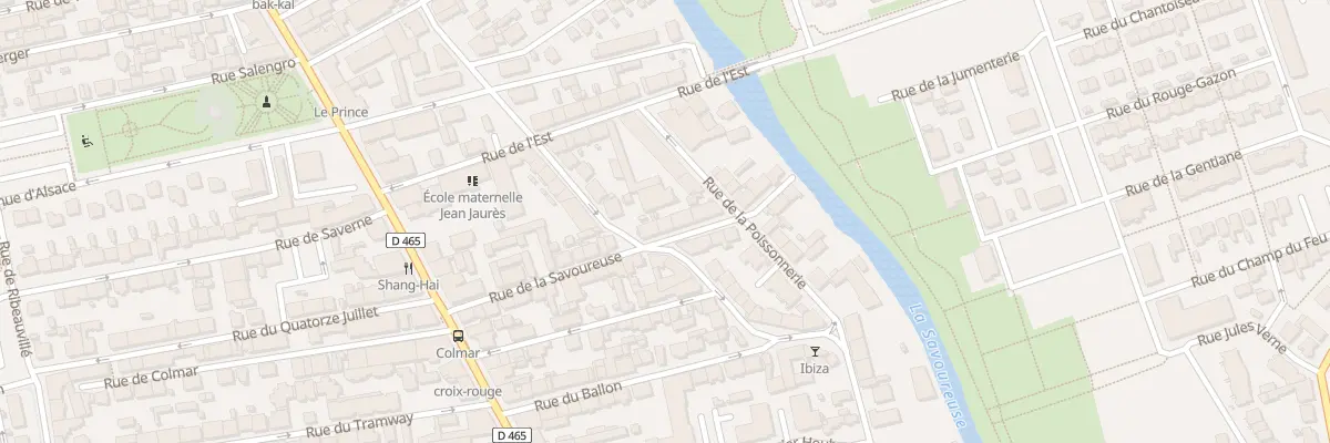 Plan du 10 Rue de la Savoureuse à Belfort