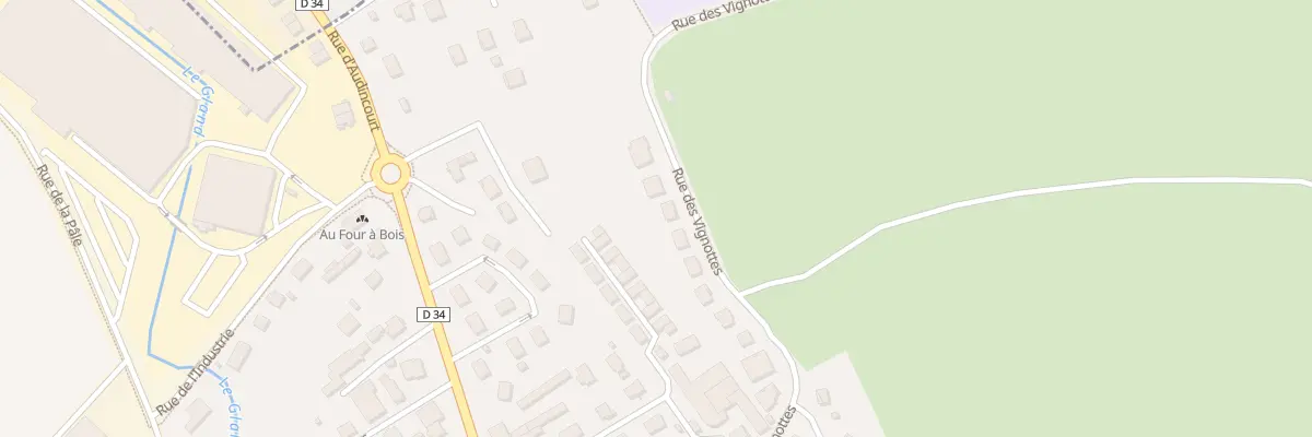 Plan du 41 Rue des Vignottes à Seloncourt