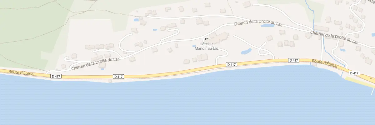 Plan du 88 Rte d’Epinal à Gérardmer