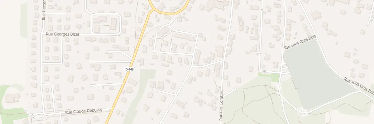 Plan du 1 Rue de l’Ecureuil à Seloncourt