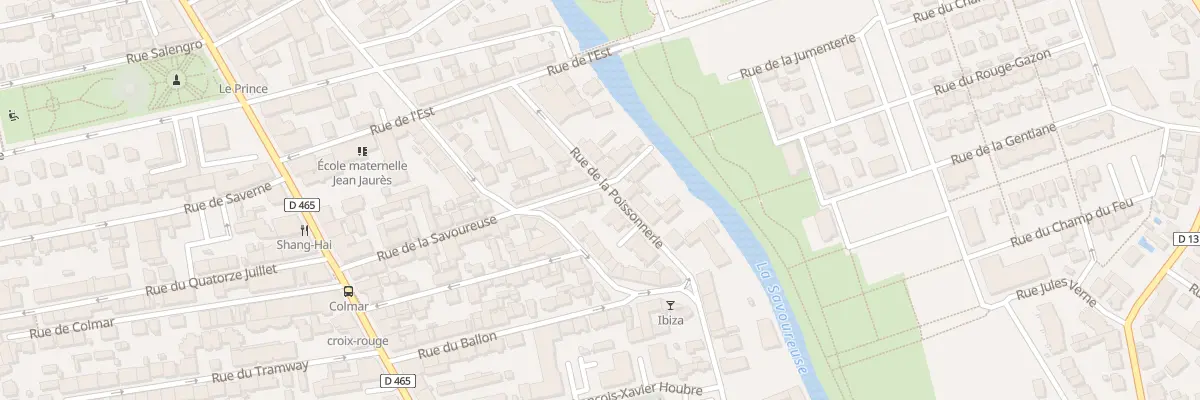 Plan du 5 Rue de la Savoureuse à Belfort