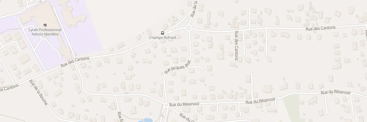 Plan du 16 Rue Jacques Brel à Audincourt